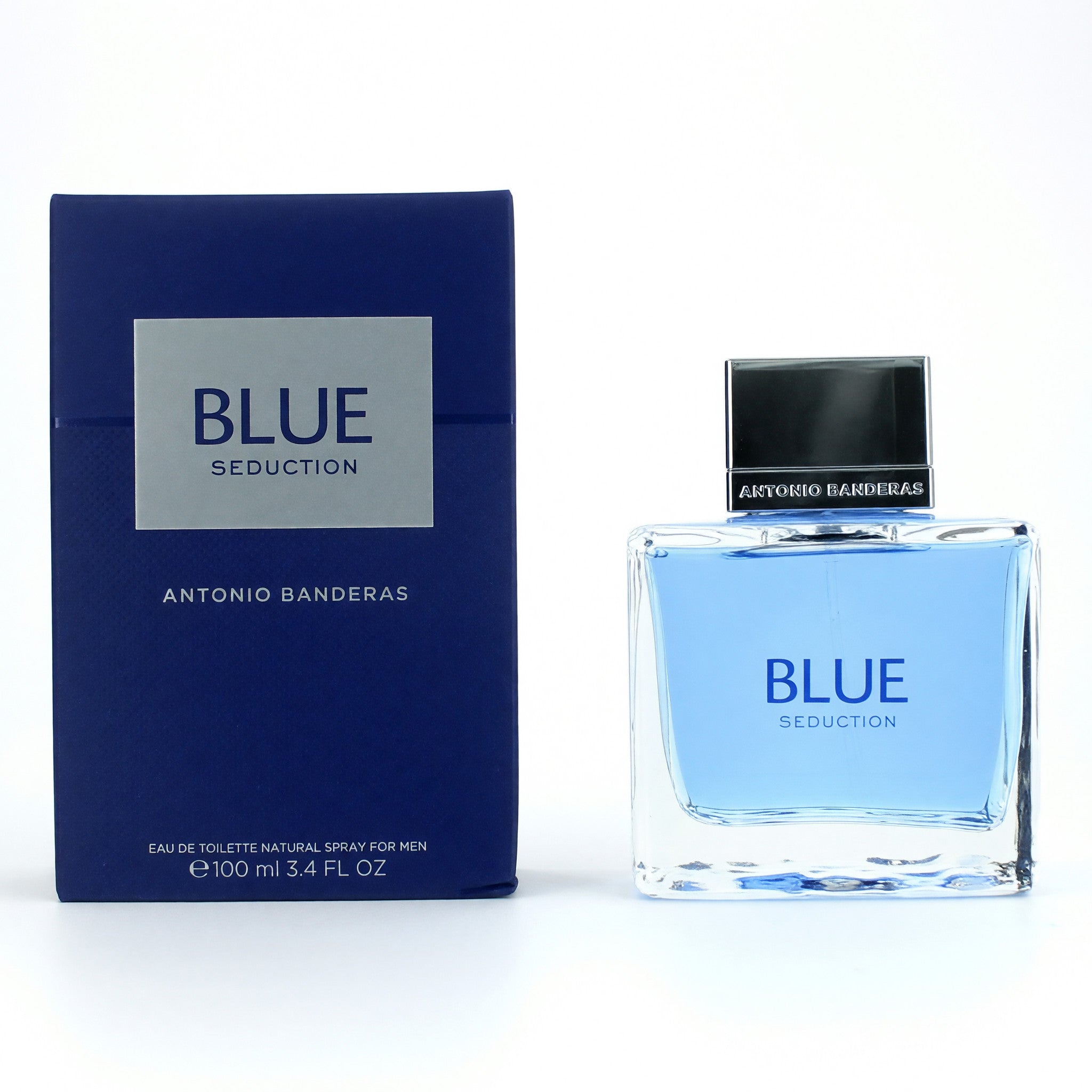 Blue Seduction by Antonio Banderas, 3.4 oz EDT Spray for Men