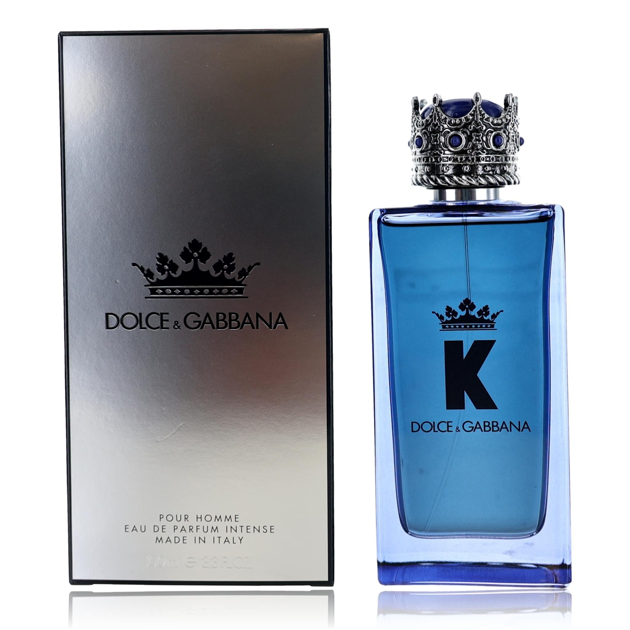 K by Dolce & Gabbana, 3.3 oz EDP Intense Spray for Men 