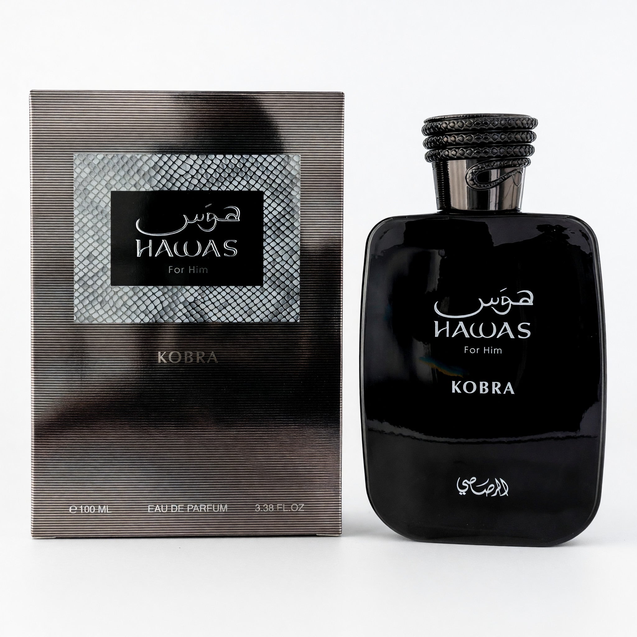 Hawas Kobra by Rasasi, 3.4 oz EDP Spray for Men