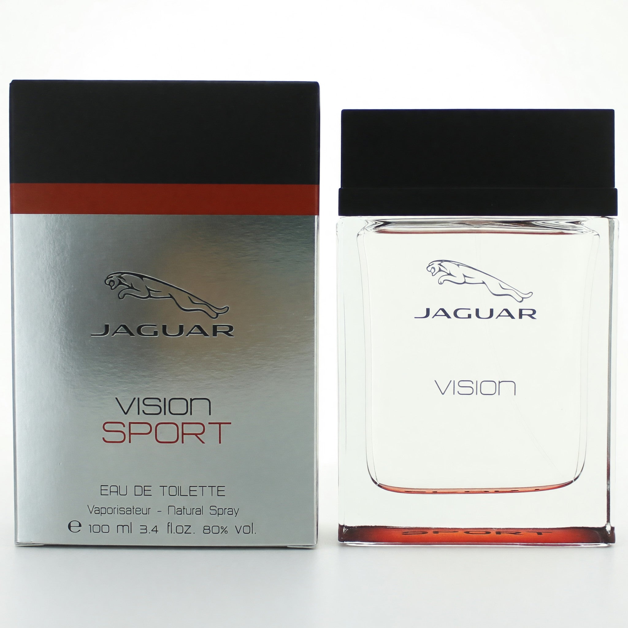 Jaguar Vision Sport by Jaguar, 3.4 oz EDT Spray for Men