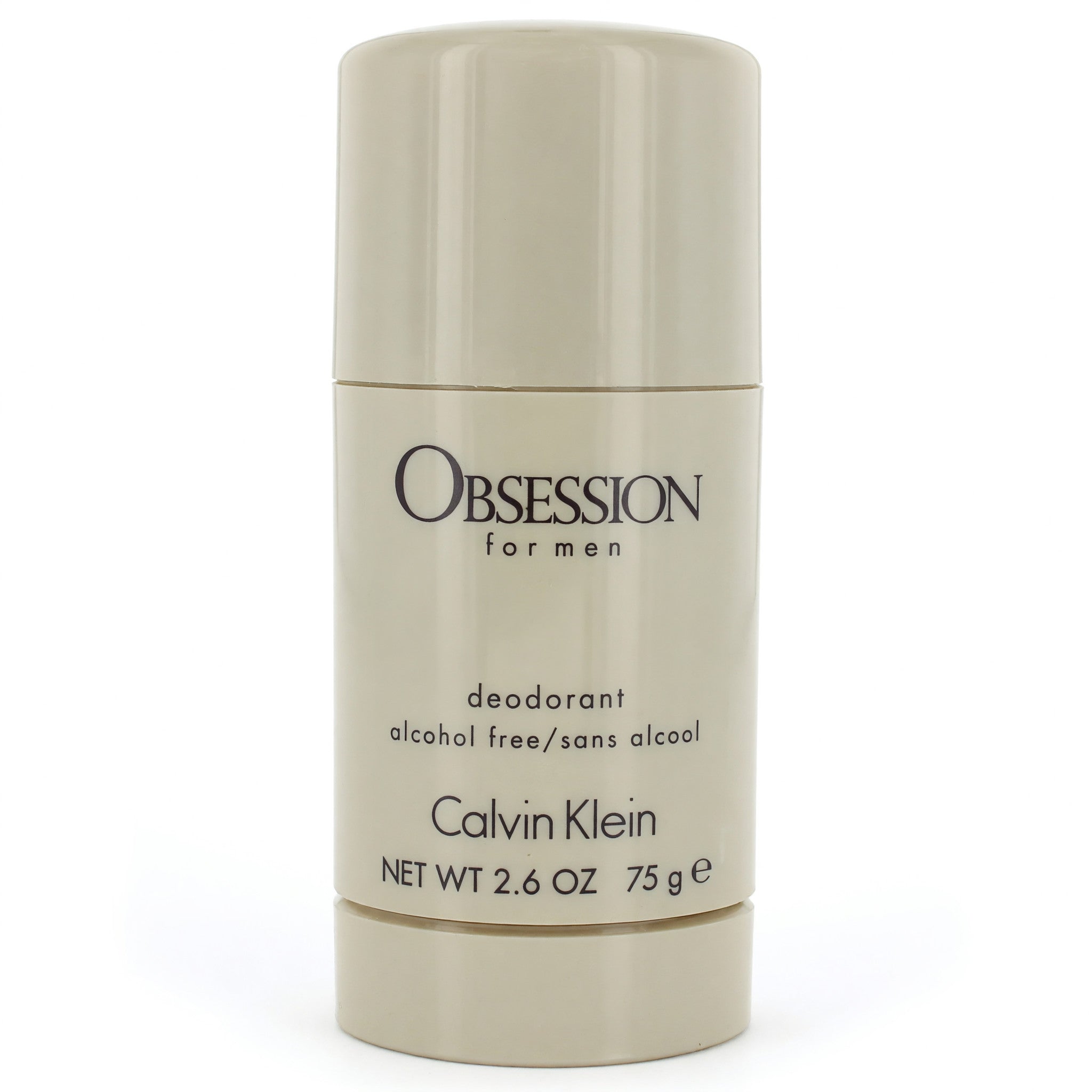 Obsession by Calvin Klein, 2.6 oz Deodorant Stick for Men
