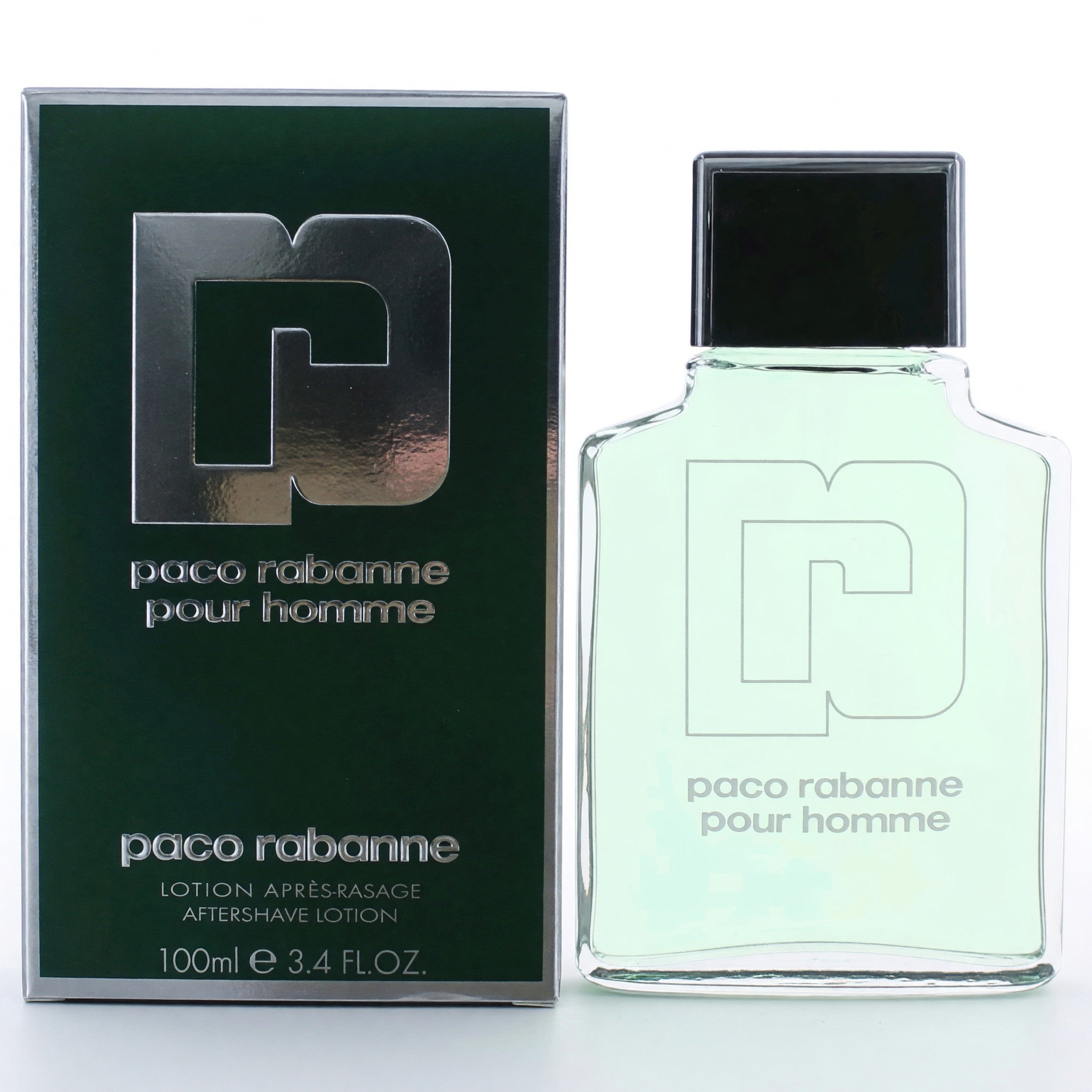 Paco Rabanne Pour Homme by Paco Rabanne, 3.4oz Aftershave Lotion men
