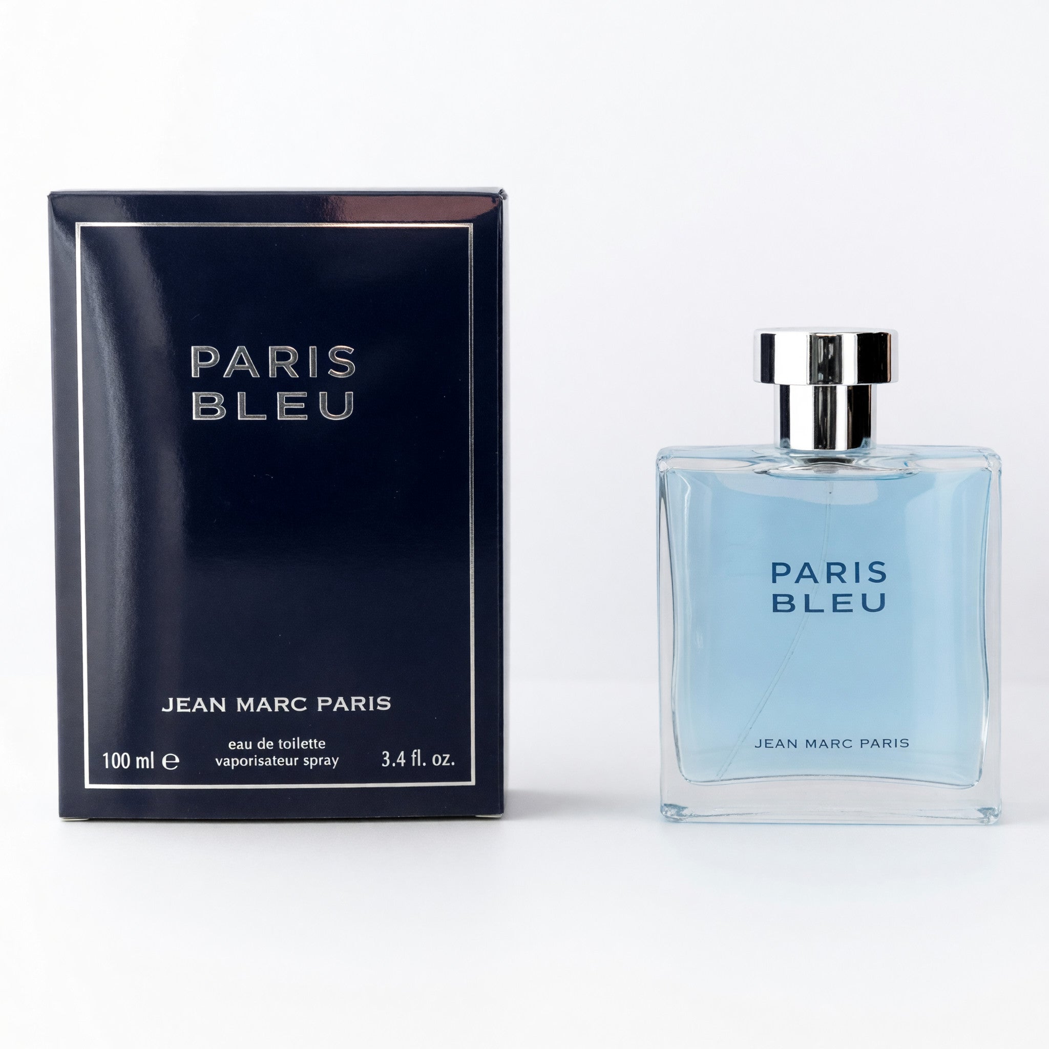 Paris Bleu by Jean Marc Paris, 3.4 oz EDT Spray for Men  