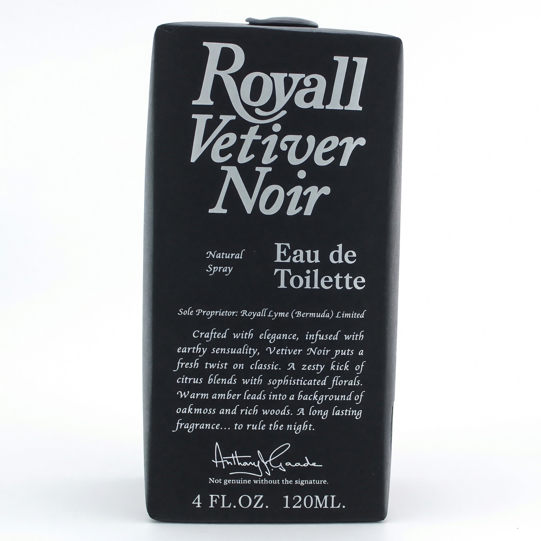 Royall Vetiver Noir by Royall Fragrance, 4 oz EDT Spray for Men