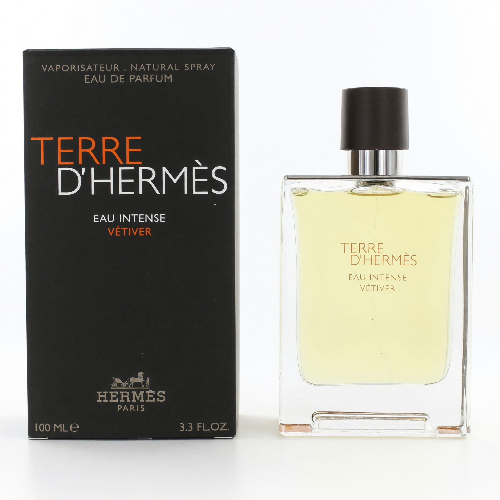 Terre D'Hermes Eau Intense Vetiver by Hermes, 3.3 oz EDP Spray for Men