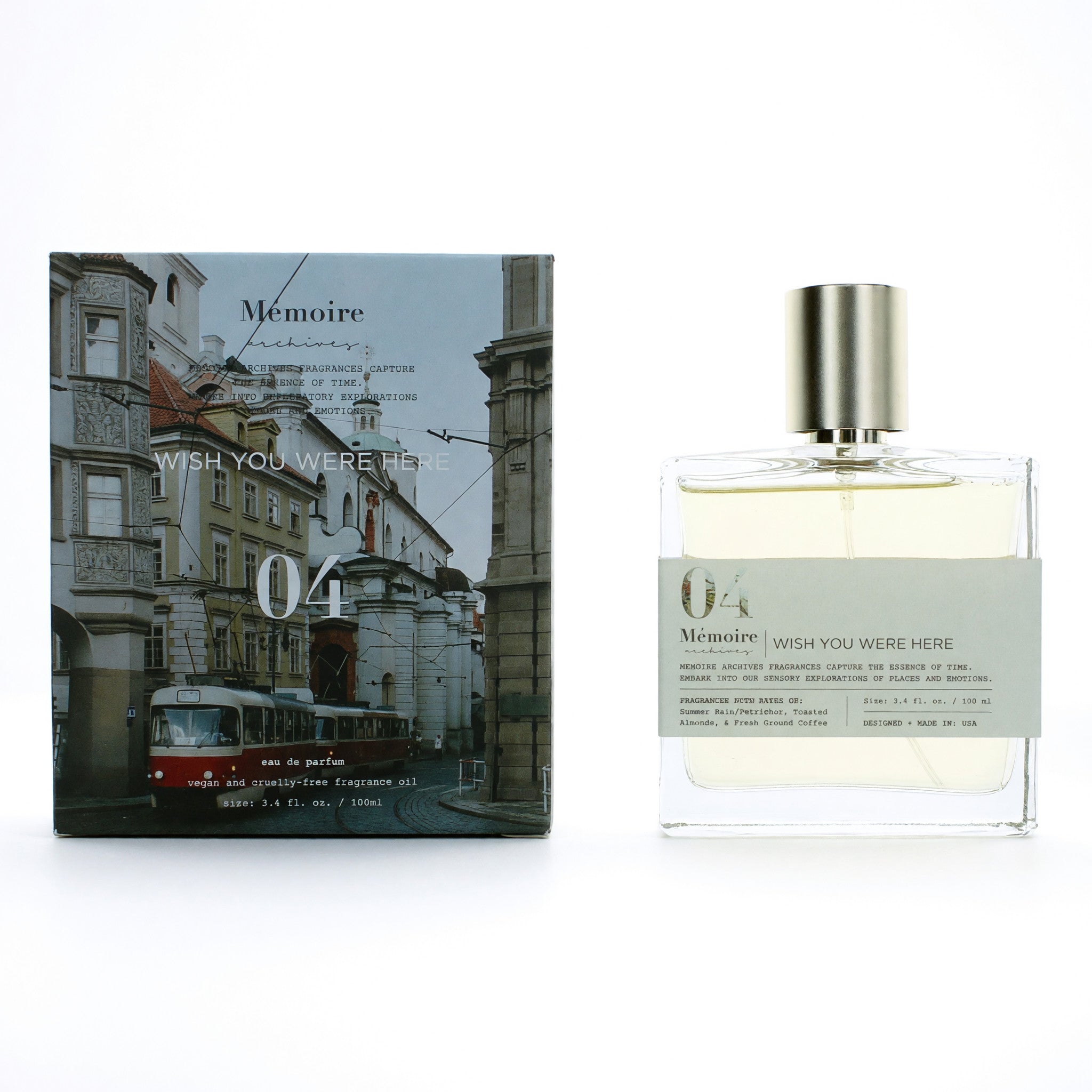 Wish You Were Here by Memoire Archives, 3.4 oz EDP Spray for Unisex