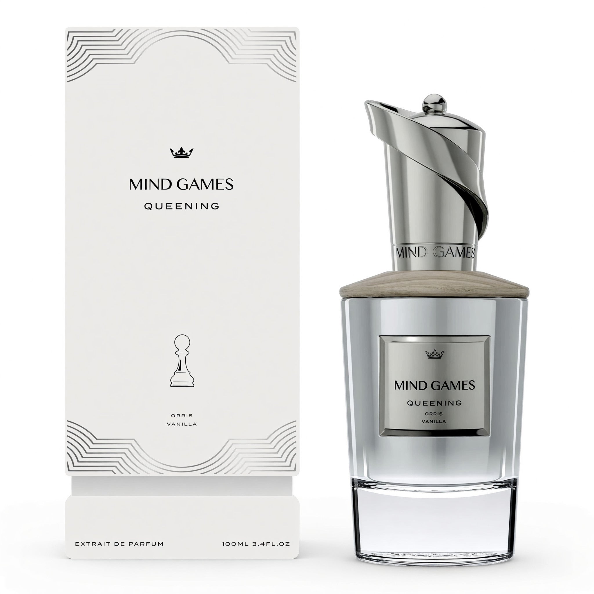 Queening by Mind Games, 3.4 oz Extrait de Parfum for Unisex