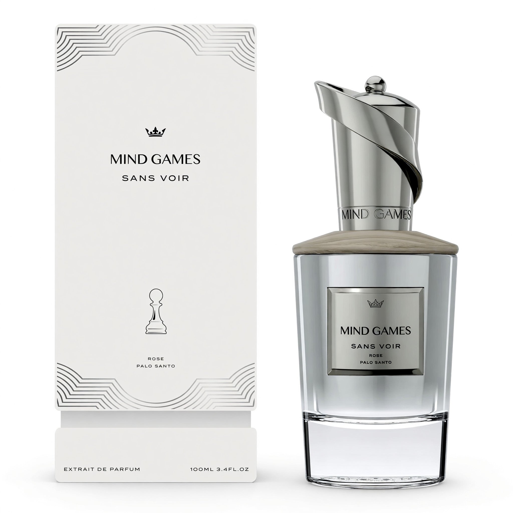 Sans Voir by Mind Games, 3.4 oz Extrait de Parfum for Unisex