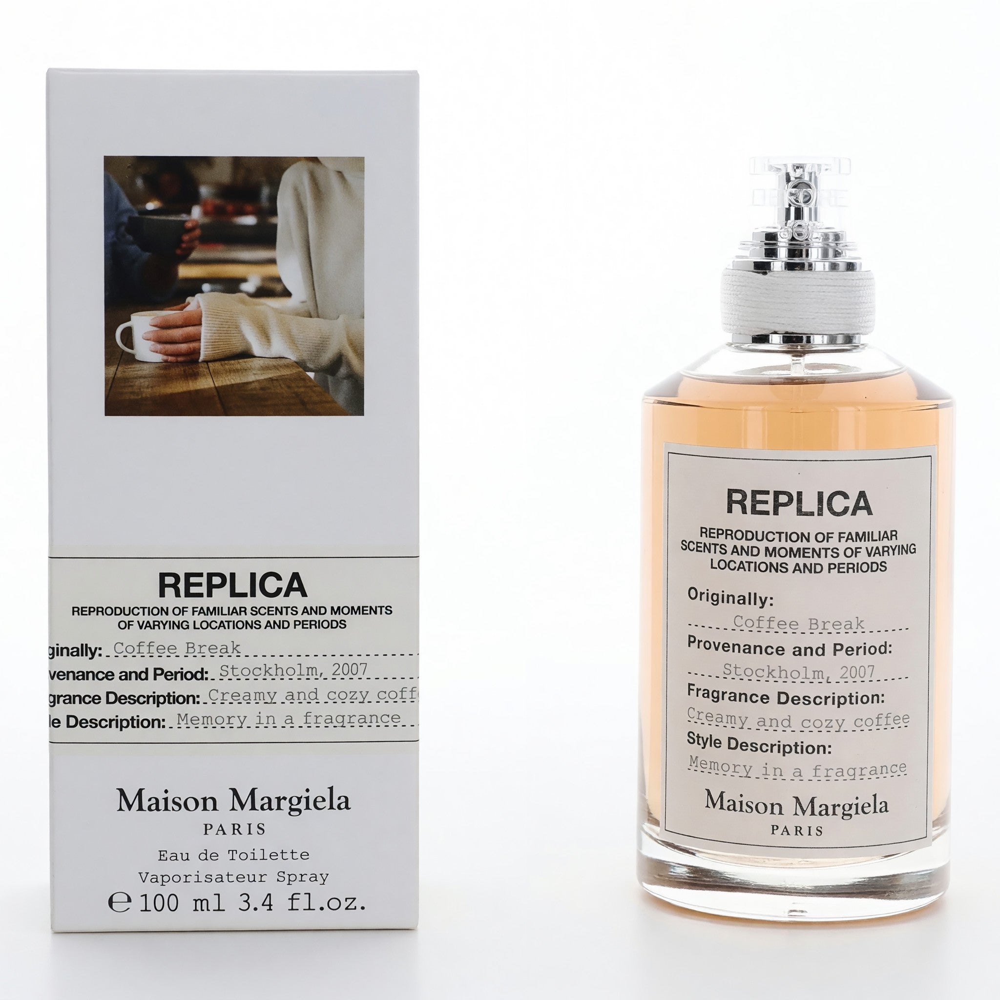 Replica Coffee Break by Maison Margiela, 3.4 oz EDT Spray for Unisex