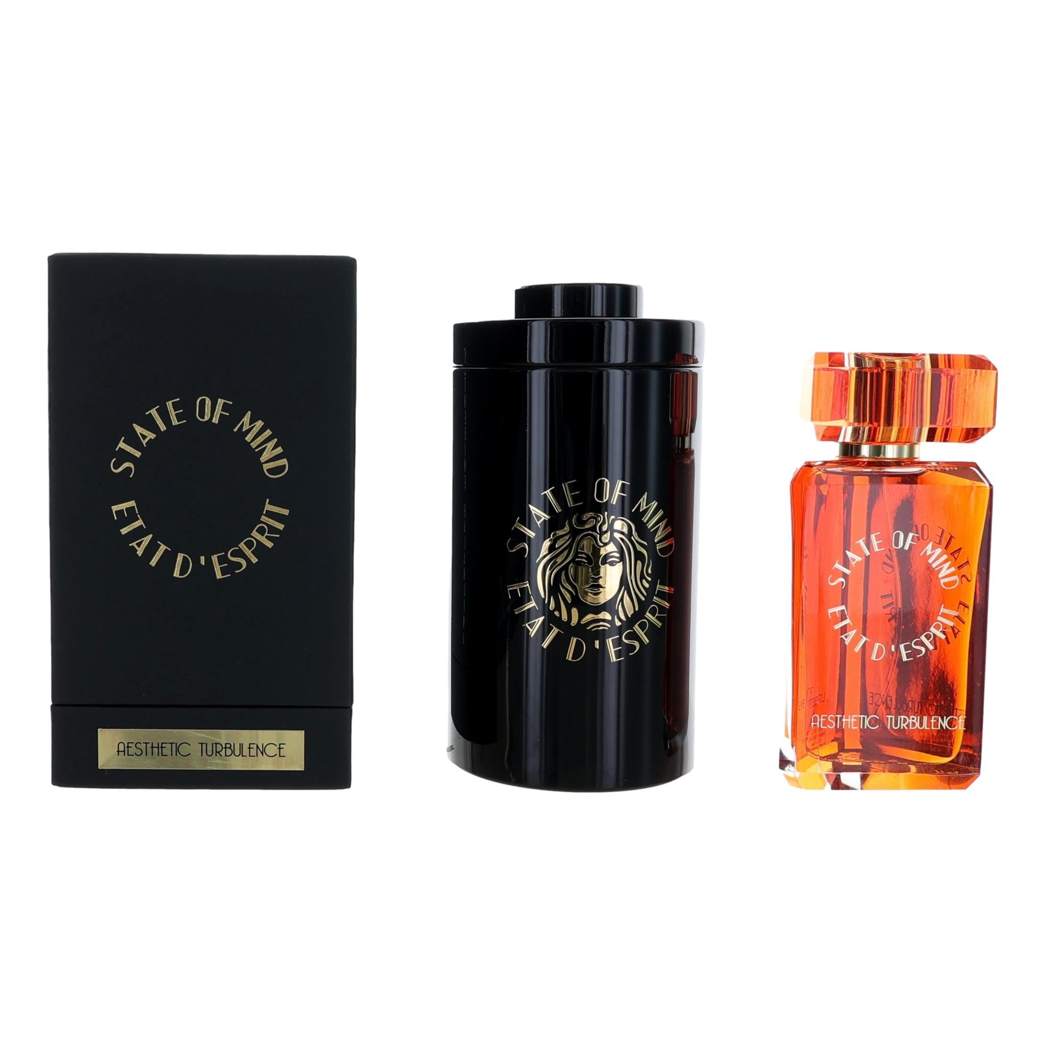 Aesthetic Turbulence by State of Mind, 3.4 oz EDP Spray for Unisex