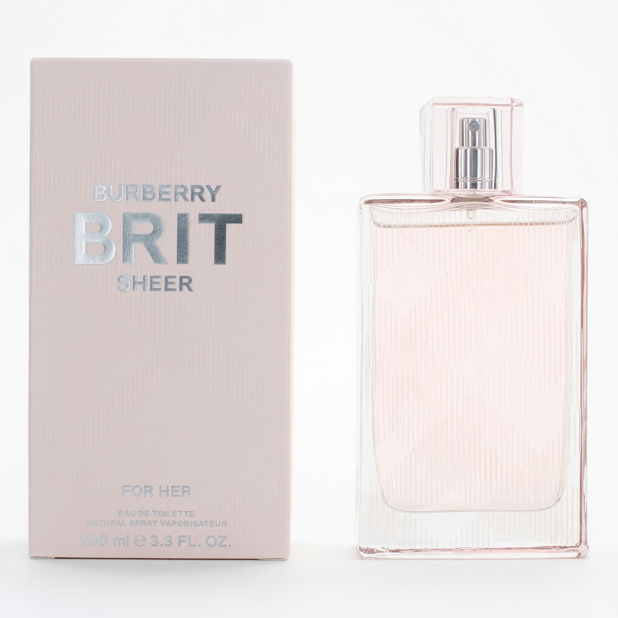 Brit Sheer by Burberry, 3.3 oz EDT Spray for Women