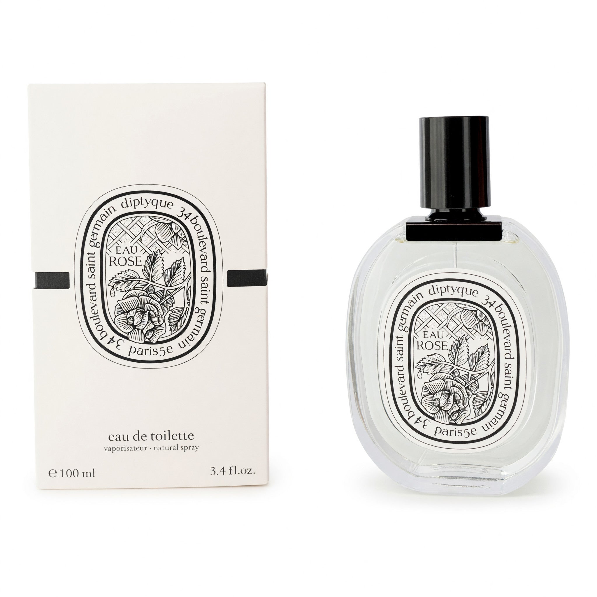 Eau Rose By Diptyque, 3.4 oz EDT Spray for Women 