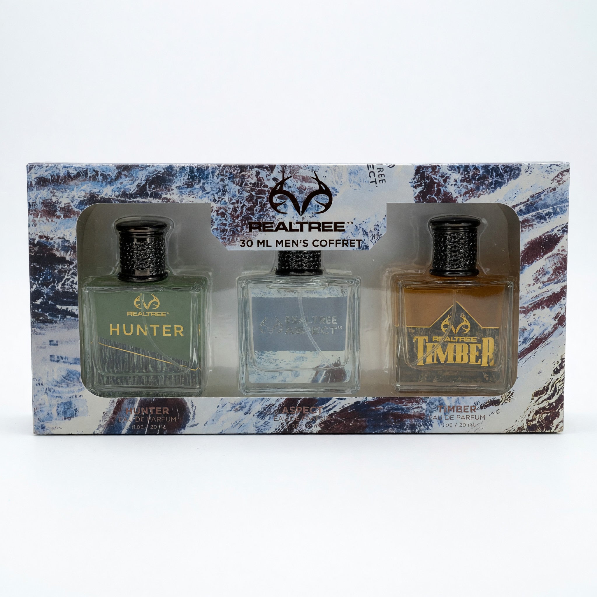 Realtree by Realtree, 3 Piece Coffret Gift Set for Men