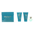 Versace Dylan Turquoise by Versace, 3 Piece Miniature Gift Set women