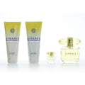 Versace Yellow Diamond by Versace, 4 Piece Gift Set for Women