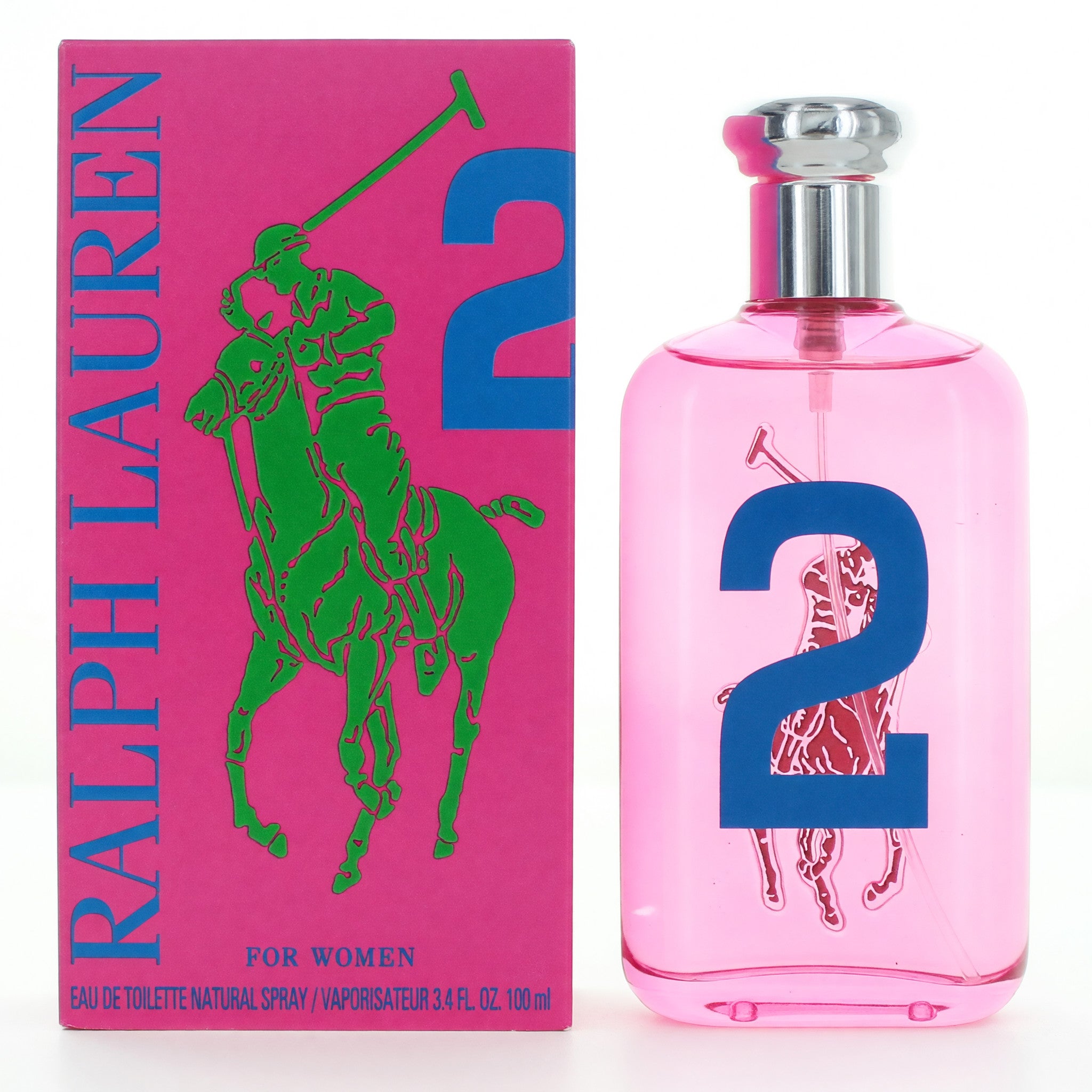 Polo Big Pony #2 by Ralph Lauren, 3.4 oz EDT Spray for Women