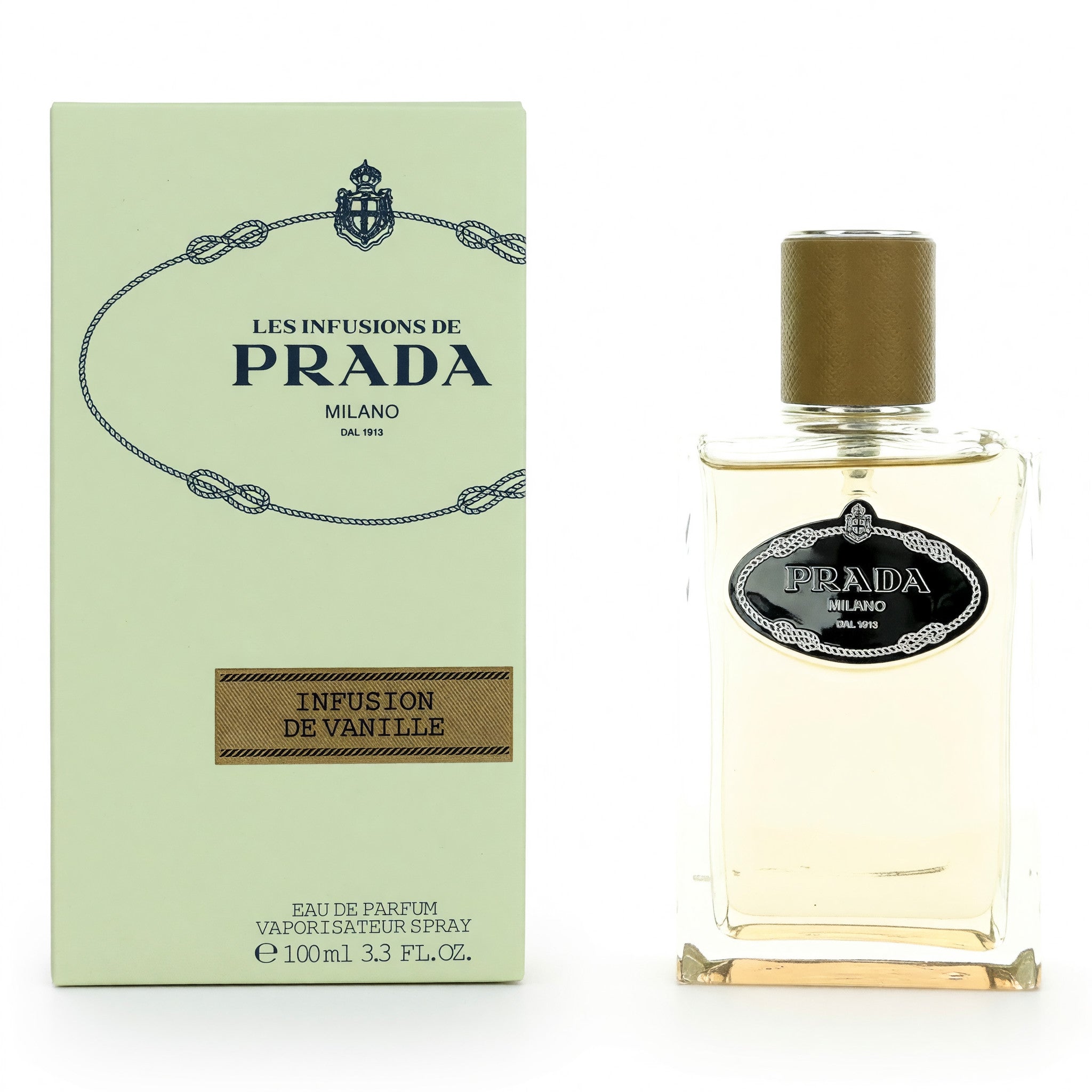 Prada Les Infusions de Vanille by Prada, 3.3 oz EDP Spray for Women