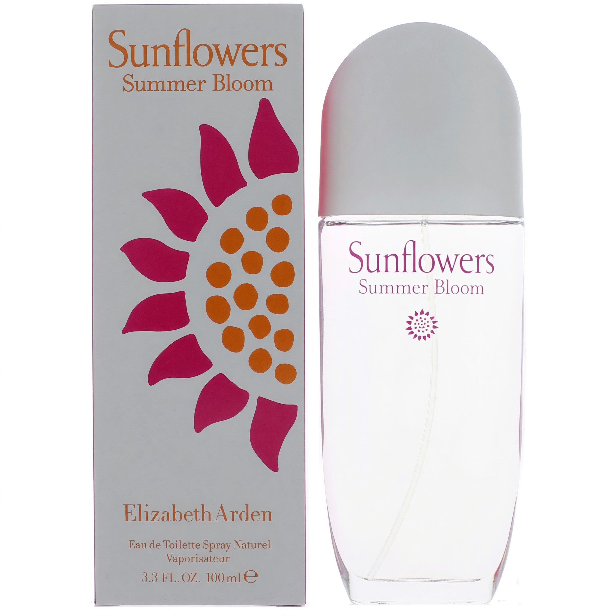 Sunflowers Summer Bloom by Elizabeth Arden, 3.4 oz EDT Spray for Women