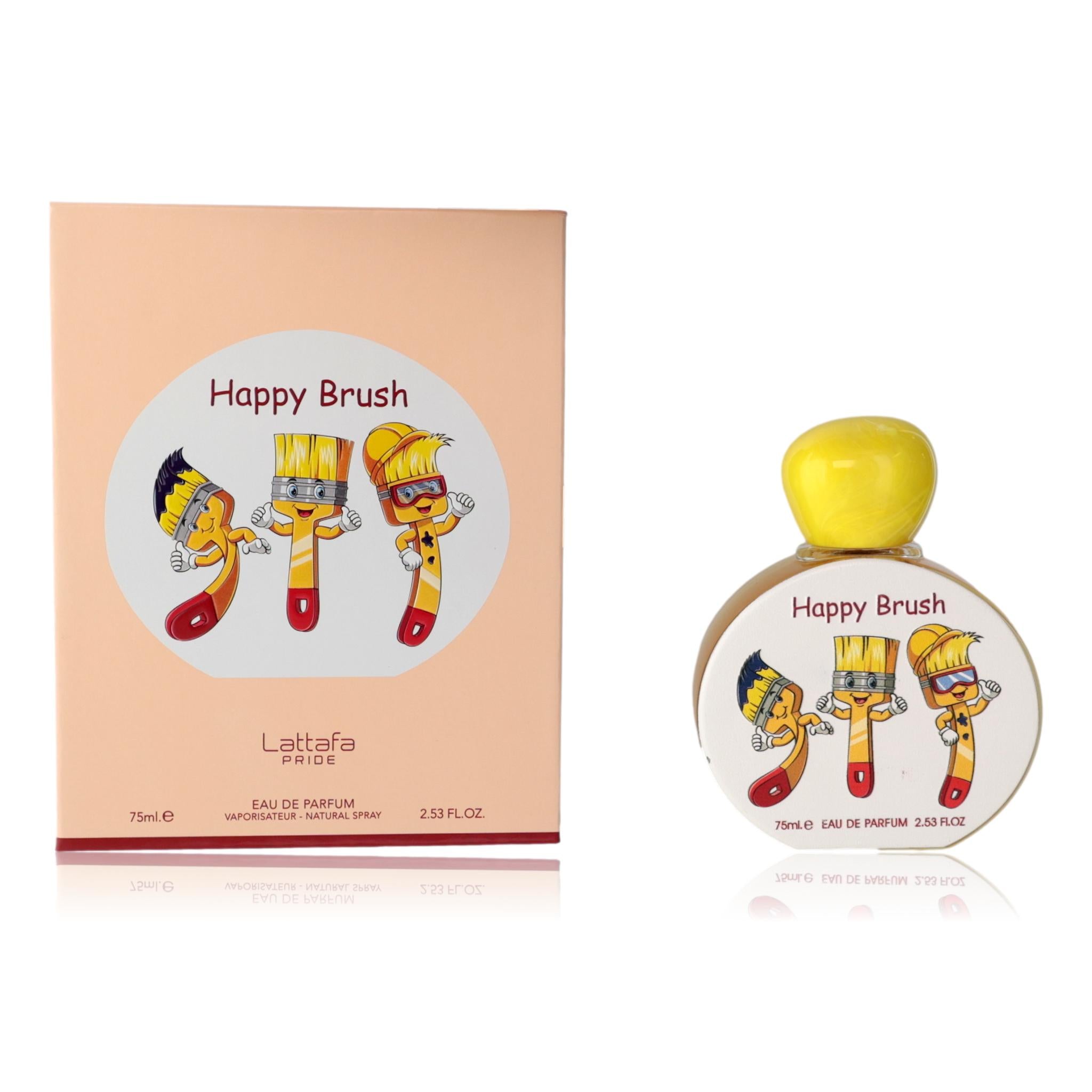 Happy Brush by Lattafa, 2.5 oz EDP Spray for Kids