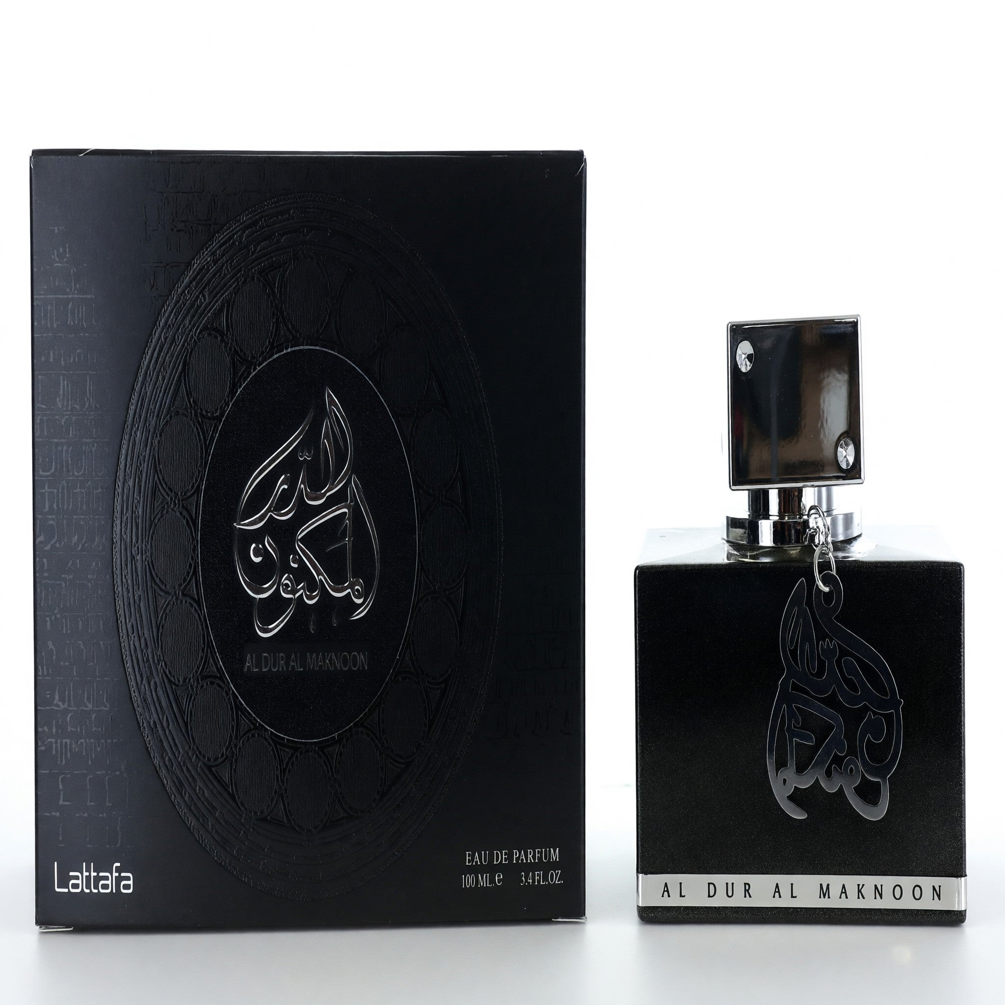 Al Dur Al Maknoon Silver by Lattafa, 3.4 oz EDP Spray for