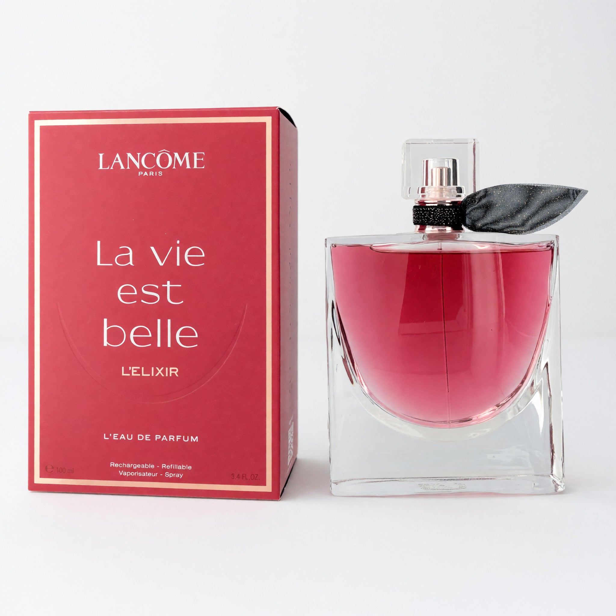 La Vie Est Belle L'Elixir by Lancome, 3.4 oz EDP Refillable for Women 