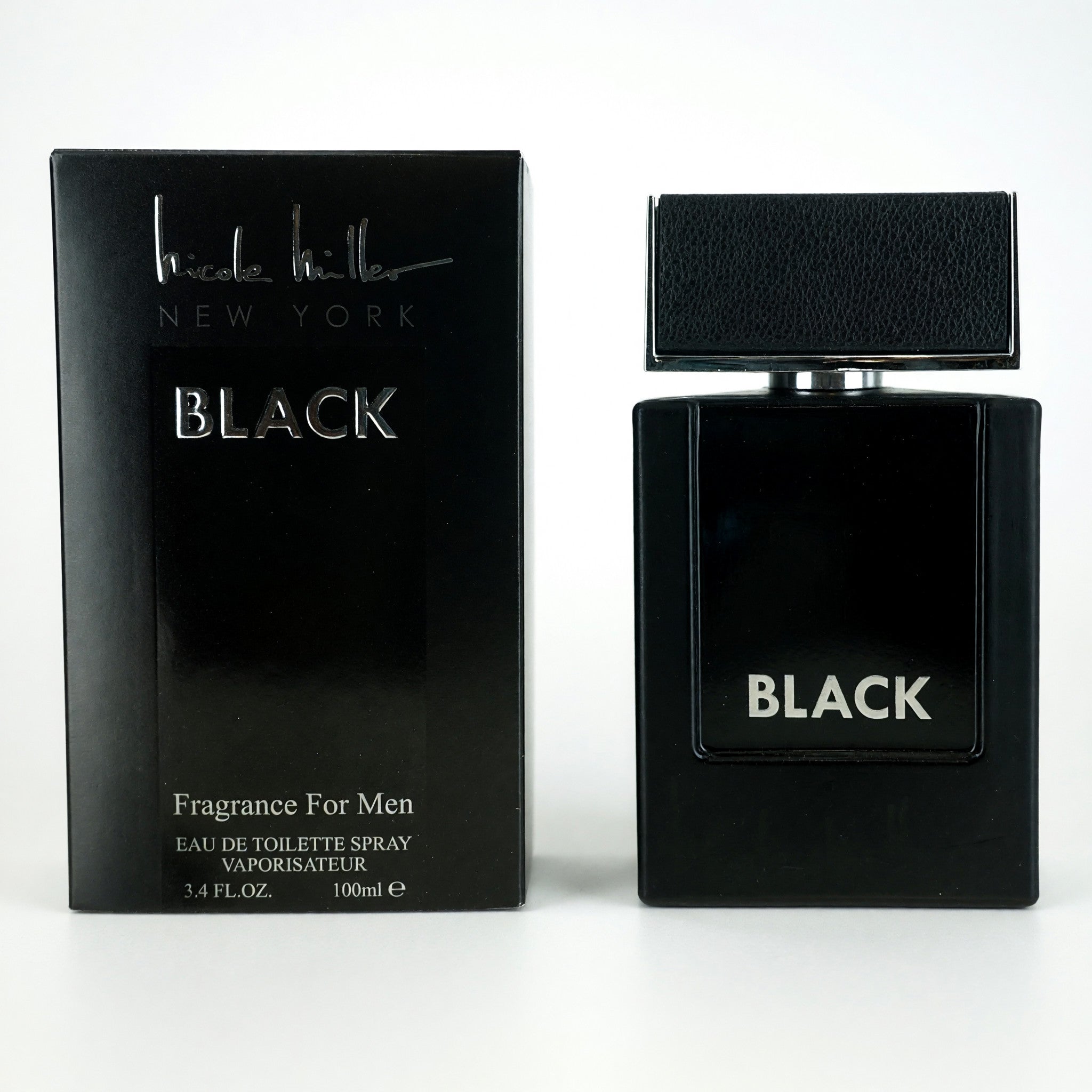 Nicole Miller Black by Nicole Miller, 3.4 oz EDT Spray for Men
